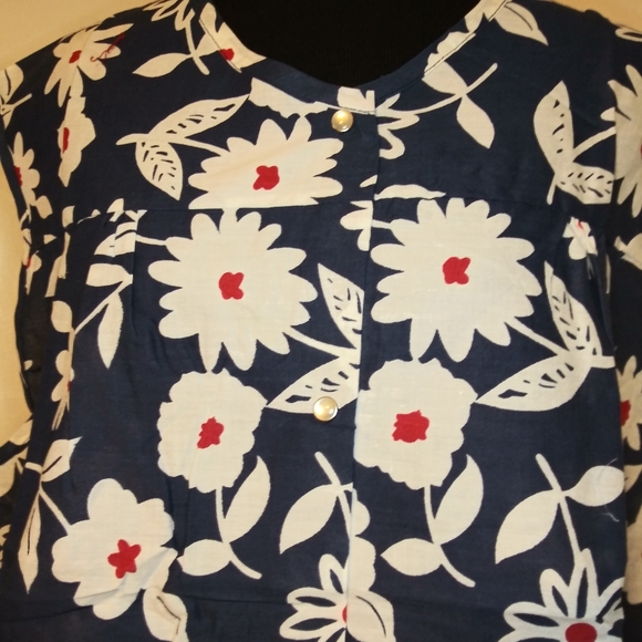 *3 for $15*NWT Vintage 90s Apron/Smock - Picture 2 of 8